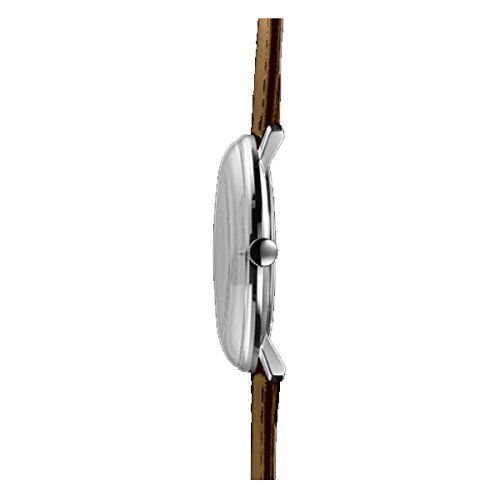 JUNGHANS Herren-Armbanduhr Analog Quarz Leder Kalbsleder 041/4562.00 (4)