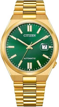 Citizen Herren Automatisch Analog Armbanduhr Tsuyosa