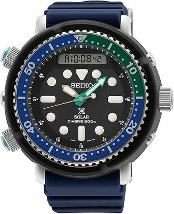 Seiko SNJ039P1 Prospex Sea Herren Taucher Solar Uhr 20ATM