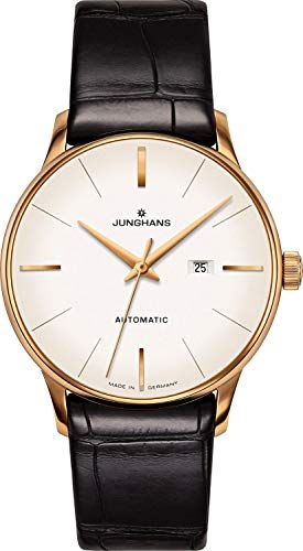 Junghans 027/7845.00 Damen-Uhr Meister Analog Automatik mit Leder-Band (2)