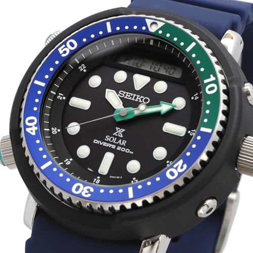 Seiko SNJ039P1 Prospex Sea Herren Taucher Solar Uhr 20ATM (3)