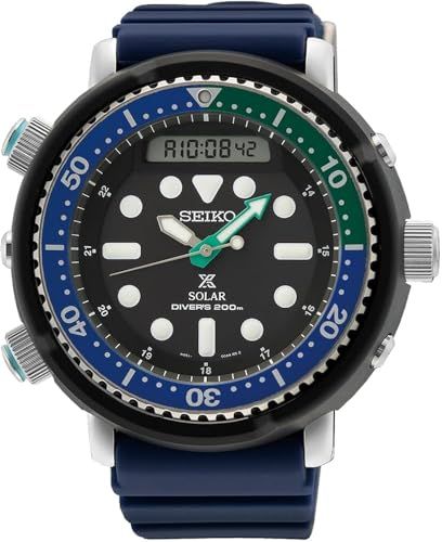 Seiko SNJ039P1 Prospex Sea Herren Taucher Solar Uhr 20ATM (2)