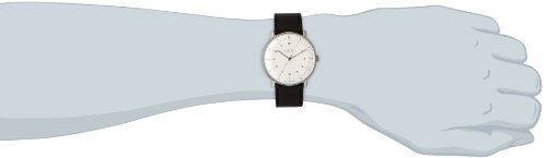 Junghans Herren-Armbanduhr XL Max Bill Automatic Analog Automatik Leder 027/3500.00 (5)