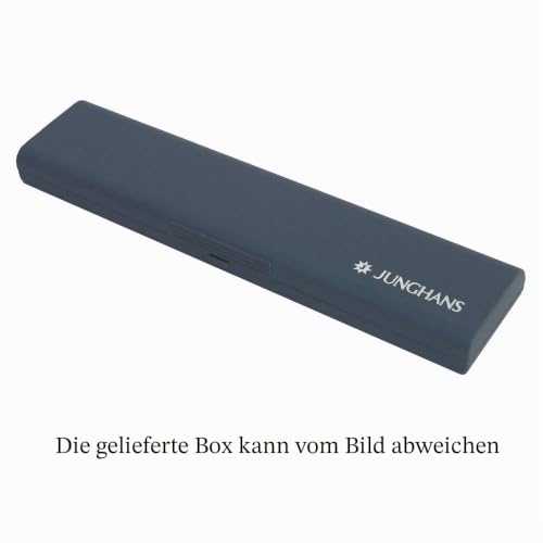 JUNGHANS Herren-Armbanduhr Analog Quarz Leder Kalbsleder 041/4562.00 (3)