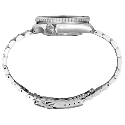 Seiko SSK033K1 Montre 5 Sports Automatique GMT, Argent, Bracelet (4)