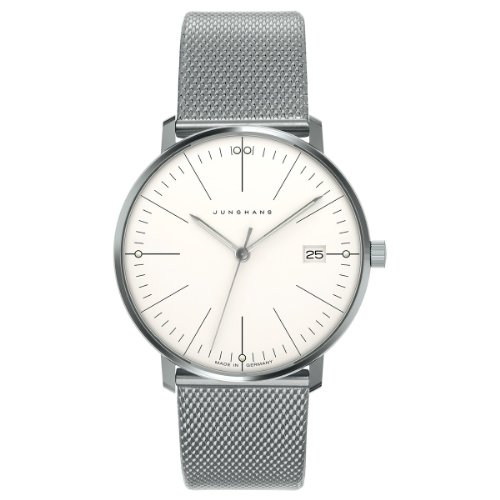 Junghans Damen-Armbanduhr XS Max Bill Analog Quarz Edelstahl 047/4250.44 (2)