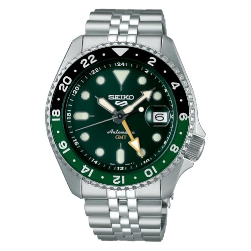 Seiko Montre 5 Sports GMT Automatique Cadran Vert (2)