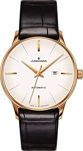 Junghans 027/7845.00 Damen-Uhr Meister Analog Automatik mit Leder-Band (2)
