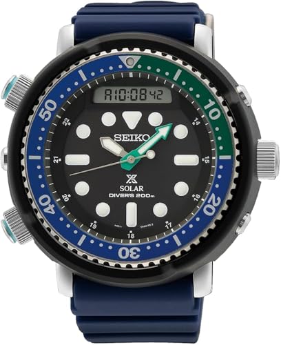 Seiko SNJ039P1 Prospex Sea Herren Taucher Solar Uhr 20ATM (2)