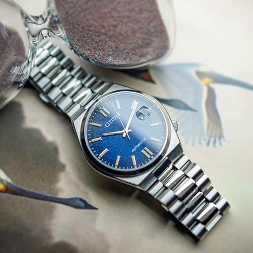 Citizen Herren Automatisch Analog Armbanduhr Tsuyosa (3)