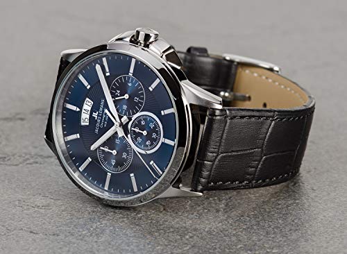 JACQUES LEMANS - Chronographen Sydney - Quartz Uhrwerk - Gehäusedicke: 10.9 mm - Gehäusebreite: 42 mm - Edelstahl - 10 ATM (5)