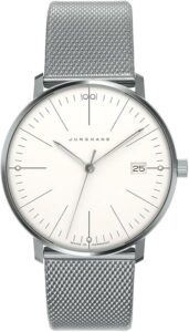 Junghans Damen-Armbanduhr XS Max Bill Analog Quarz Edelstahl 047/4250.44